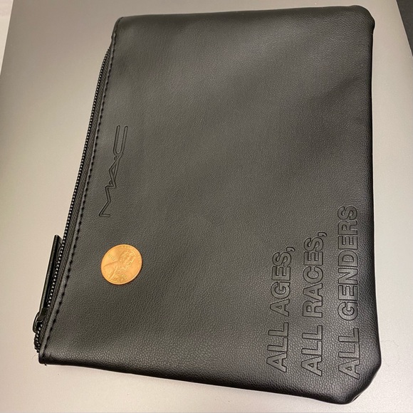 MAC “All Ages, All Races, All Genders” Cosmetic Bag ~ NWOT - Picture 2 of 5